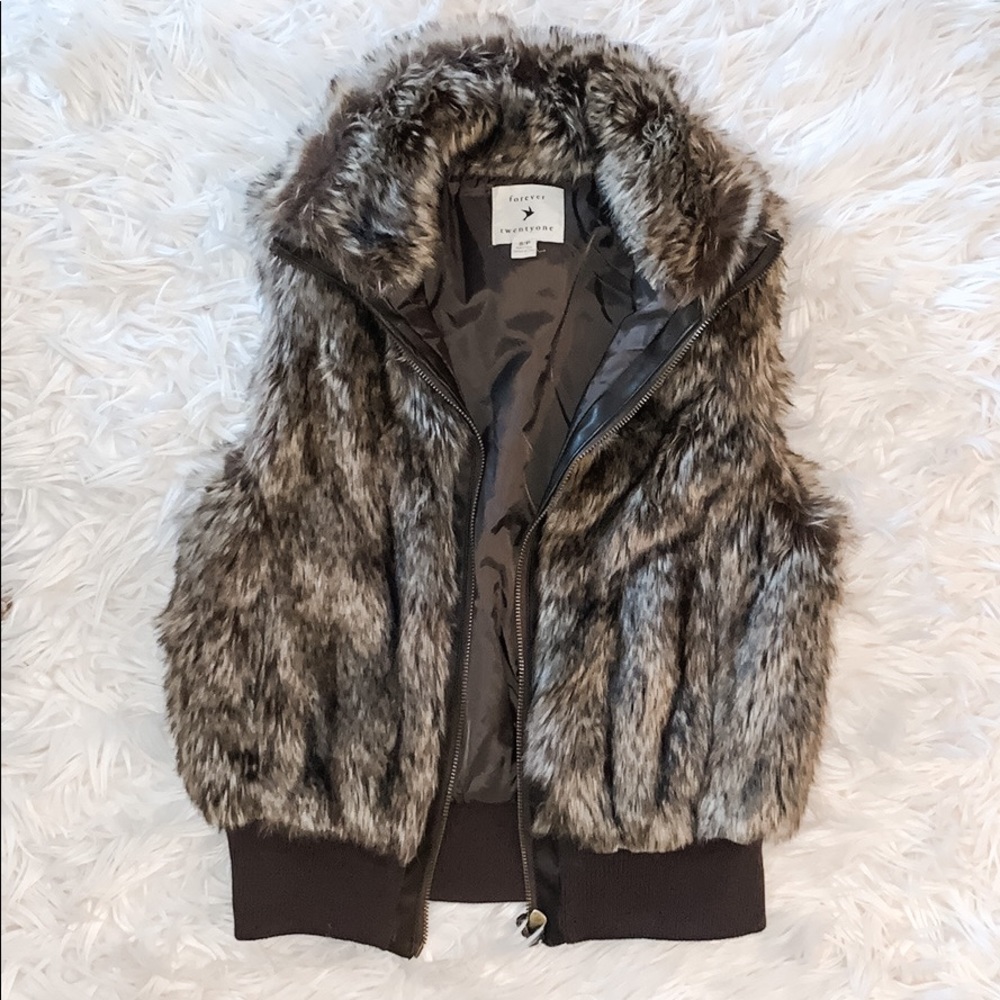 Faux Fur Vest